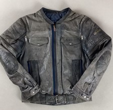 Hein Gericke Convertible Leather Biker Jacket EU Size 54 44”