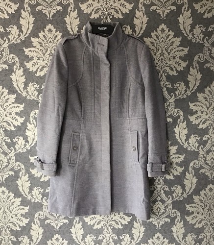 Wallis grey funnel neck coat - wallis, grey,