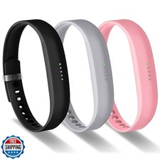 Greeninsync Fitbit Flex 2 Band Replacement Silicone Sport 3-Pack Classic