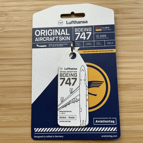 Rare aviationtag lufthansa - |,