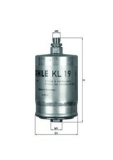 Fuel Filter MAHLE Fits