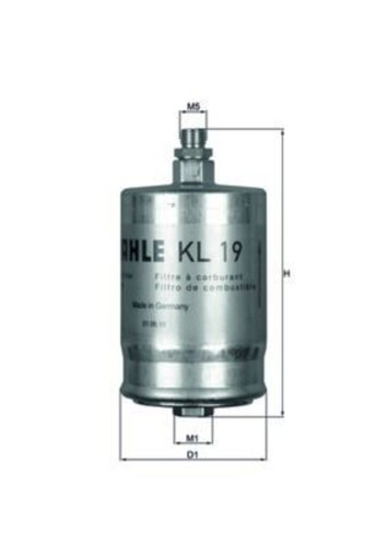 Fuel filter mahle fits - filter,