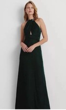 LAUREN RALPH Velvet Halter