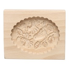 Wooden Cookie Mould 3.94" x
