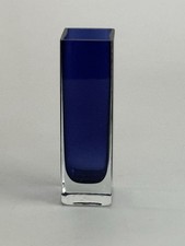 Vintage Czech Art Glass Vase