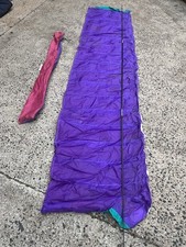 Flexifoil Super 10 Stacker power kite. Vintage Original (Purple/Burgundy/green