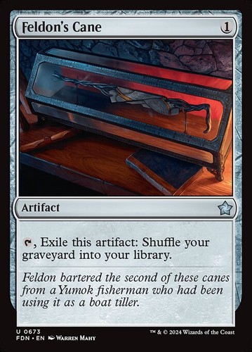 Mtg feldon cane - [mtg], (0673)