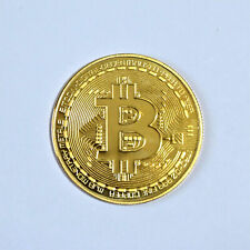 Physical Gold-Plated Bitcoin