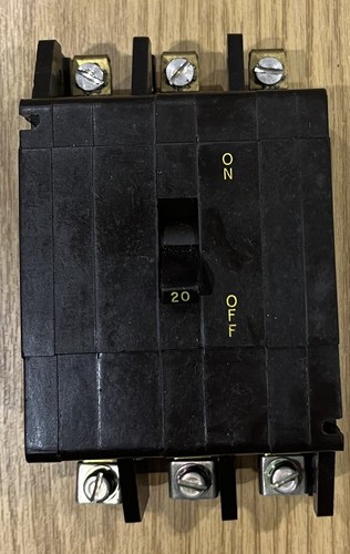 Crabtree 20a amp - c-50, triple