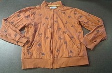 Boys 6-7-8 Years Cactus Palm Summer track Top Full zip jacket jumper next day