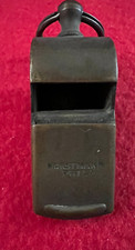 Vintage Horstmann Philadelphia Phila PA Brass Whistle WWI Era