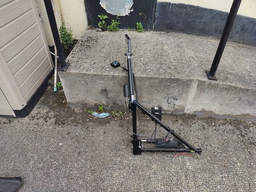 Wheelchair power scooter - wheelchair, hoist