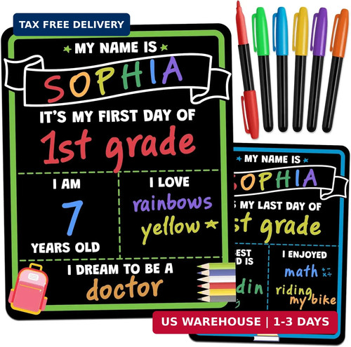 First day school - of,