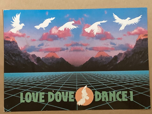 Rave flyer love - love, dance