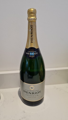 Empty magnum champagne bottle - empty,