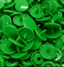 100 Sets Green KAM SNAPS Size
