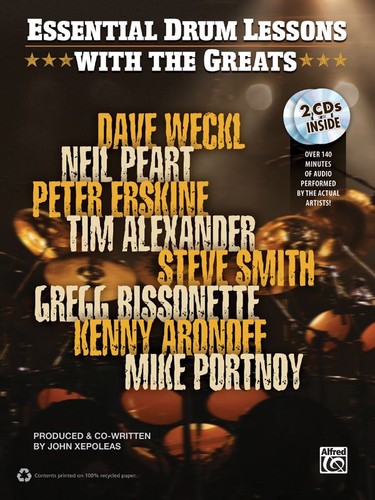 Essential drum lessons greats - essential,