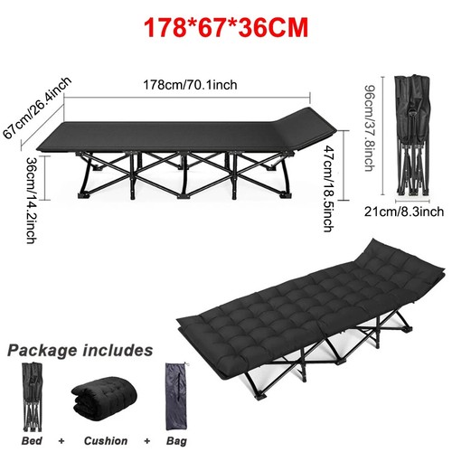 Camping cot heavy - camping, heavy-duty