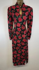 Albaray Dress Red Rose Floral