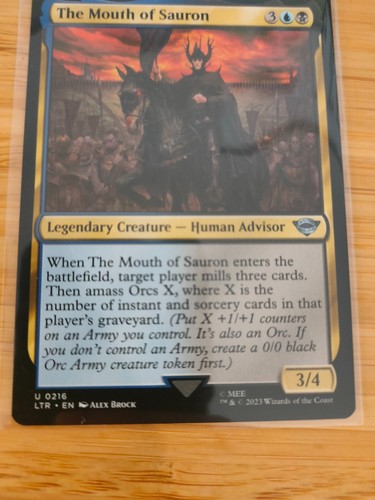 Mtg the mouth sauron 0216 - of,
