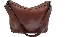 Brown Leather Hobo Bag Shoulder Strap Women's Handbag T2041 SZ2