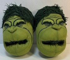 The Incredible Hulk Slippers Kids Size 13 Marvel Disney Store