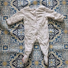 Mothercare padded sleepsuit