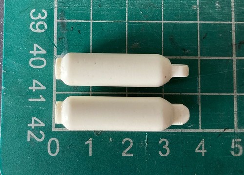 Scale model boat fenders - model,