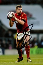 Dan Biggar Signed 6x4 Photo Wales Rugby Union Northampton Saints Autograph +COA