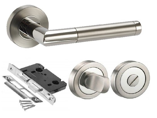 Mitred modern duo chrome - modern,