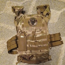 Portable Training Vest Lightweight Adjustable Outdoor Sports Range Tactical Gear