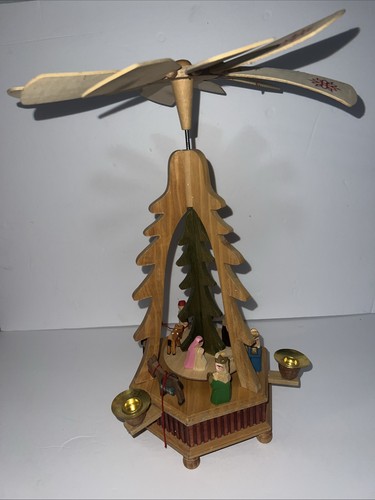 Vintage wooden windmill - wooden,