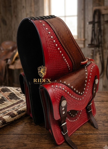 Hand carved western leather - hand,