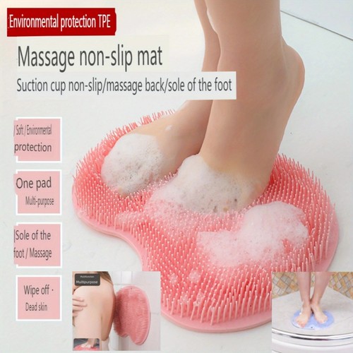Shower foot scrubber - scrubber, mat