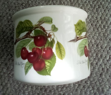 Portmeirion Pomona  Late Duke Cherry pot fully back stamped goddess of fruit