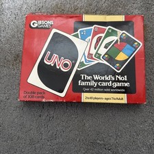 Vintage Double Deck UNO Card Game 108 Cards