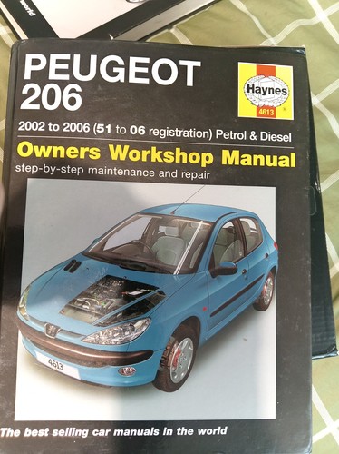 Haynes peugeot 206 owners - haynes,