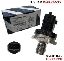 for BMW 3 5 7 SERIES E46 E39 2.5 3.0 330 525 530 D XD FUEL RAIL PRESSURE SENSOR