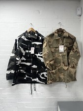 Men camo jacket - jacket, vintage