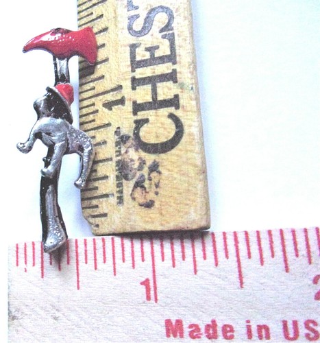 Firefighter axe dog pin fd - firefighter,