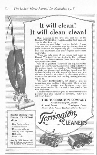 1918 torrington vacuum - 1918,
