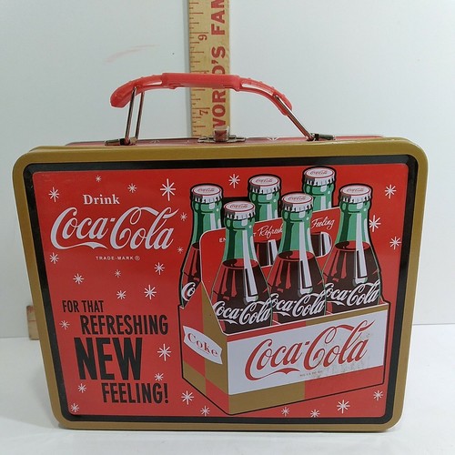 Coca cola tin lunch - lunch, box