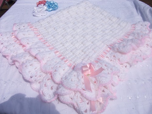 Baby blanket pretty pink - baby,