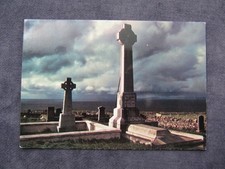 VINTAGE POSTCARD OF THE GRAVE