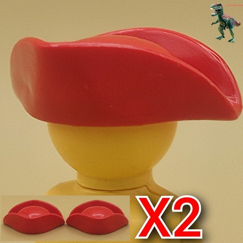 Playmobil dark red hat - ,