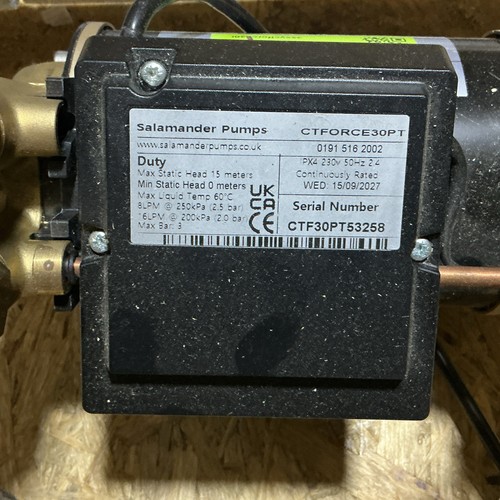 Salamander pumps ctforce30pt - salamander,
