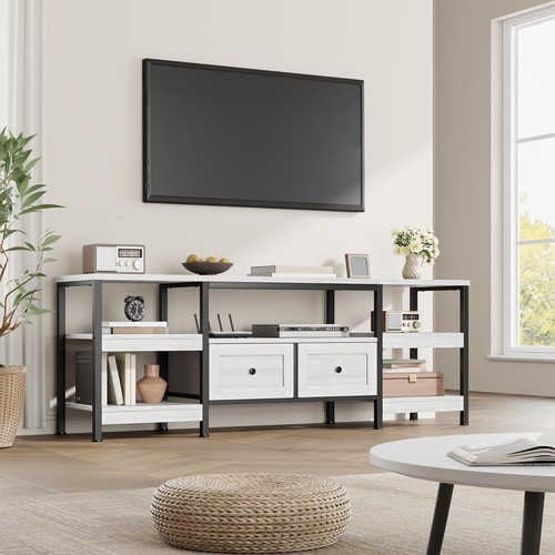 Stand with drawers media - with,