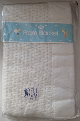 Boots white vintage - vintage, pram