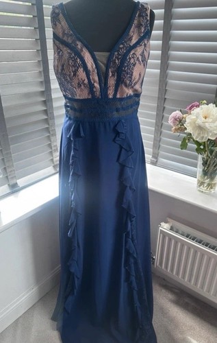 Anasty navy lace cut out - cut,