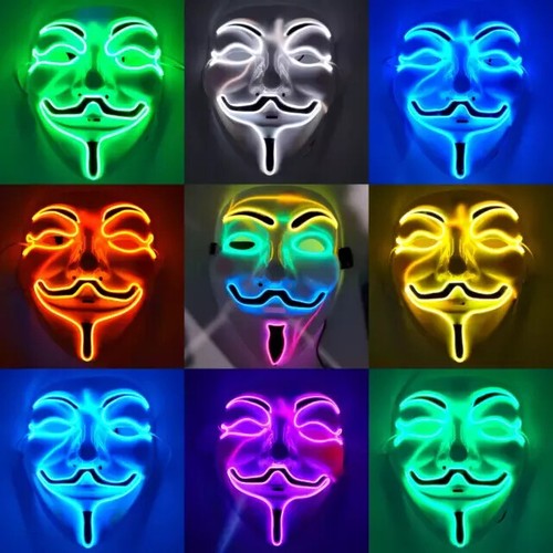 Light led mask - mask, v